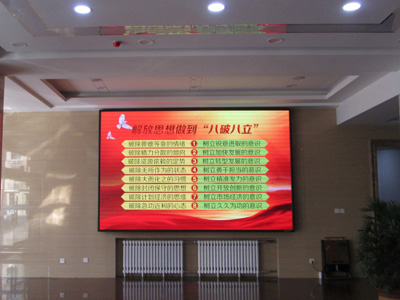 河北省财政厅-大厅LED显示屏